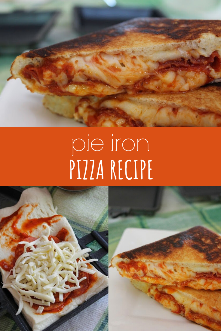 Camping Food: Pizza Pie Irons – Mom vs the Boys