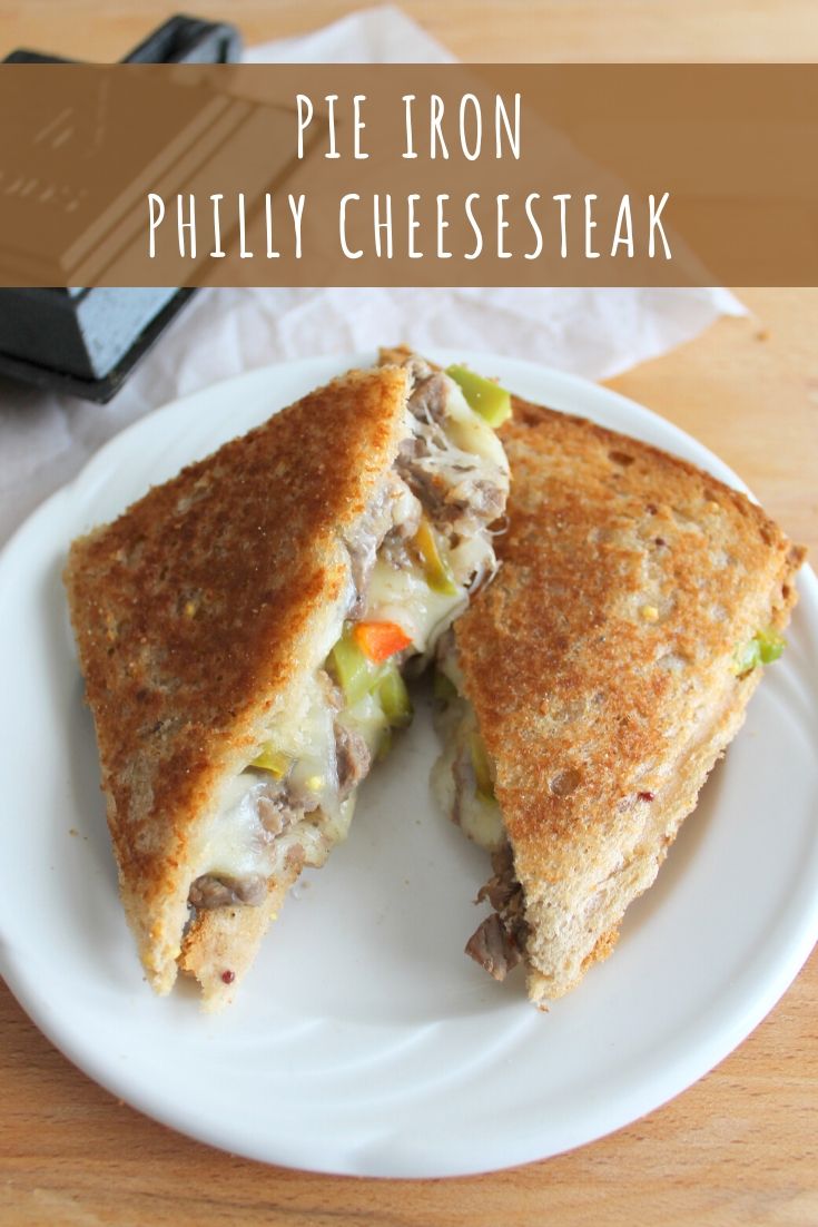 Philly Cheesesteak Grilled Cheese School Lunch