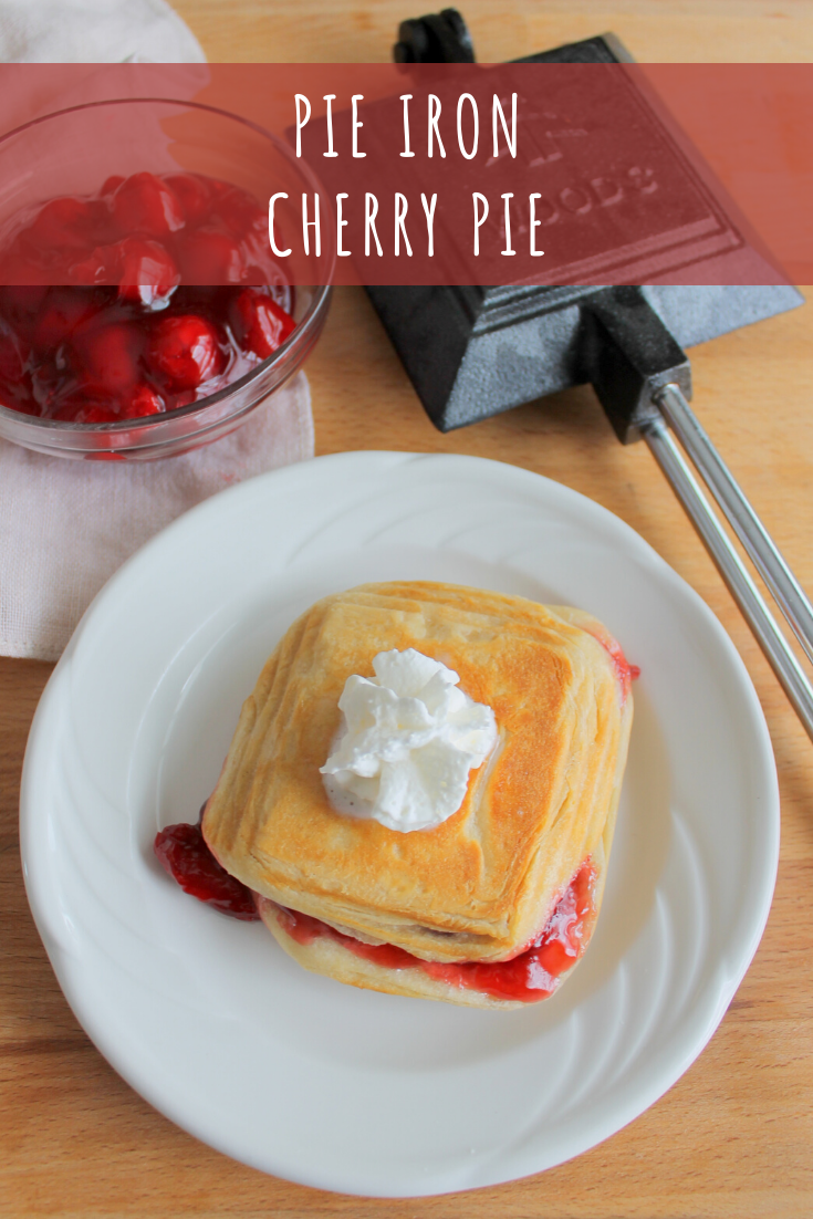Campfire Pie Iron Cherry Pie Recipe » Campfire Foodie
