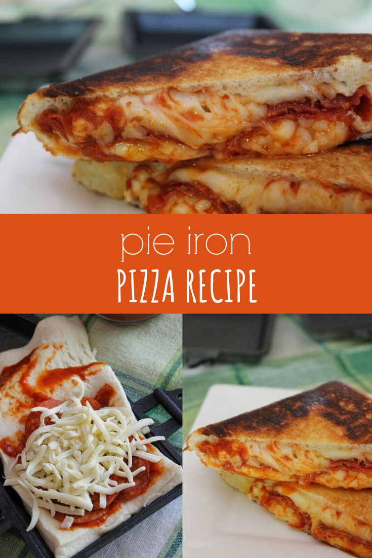 Camping Pie Iron Pizza Recipe » Campfire Foodie