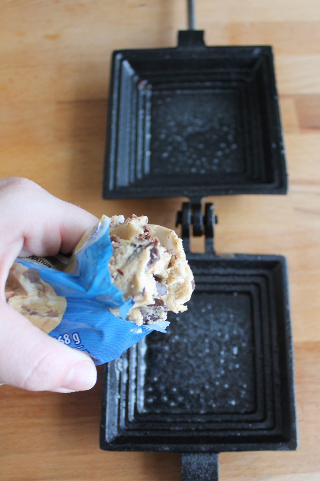 Yummy Pie Iron Cookies for Camping » Campfire Foodie