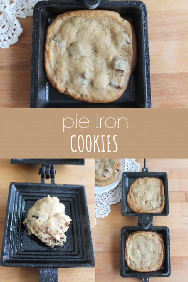Yummy Pie Iron Cookies for Camping » Campfire Foodie