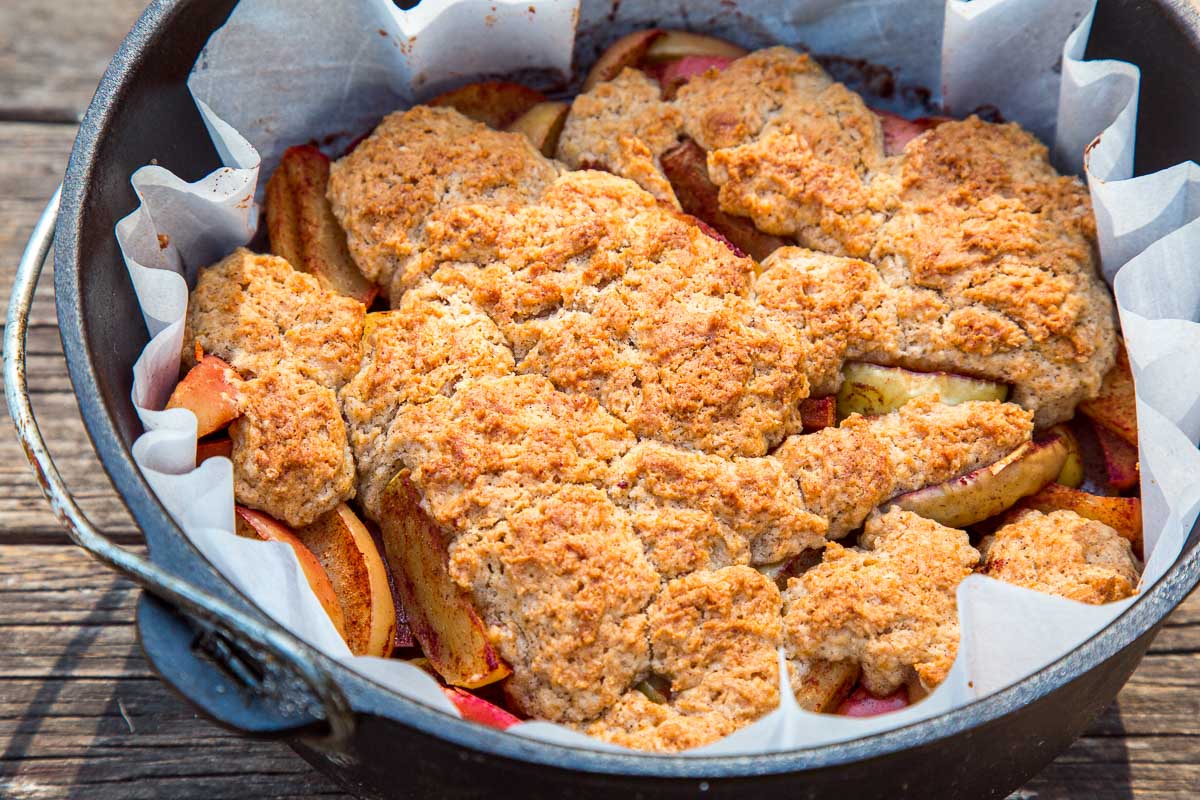 Dutch Oven Banana Bread - Fresh Off The Grid