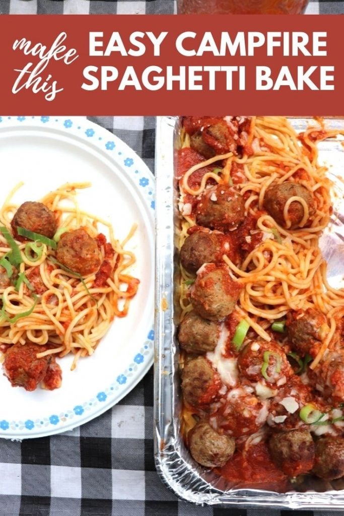 Easy Campfire Spaghetti Bake Recipe