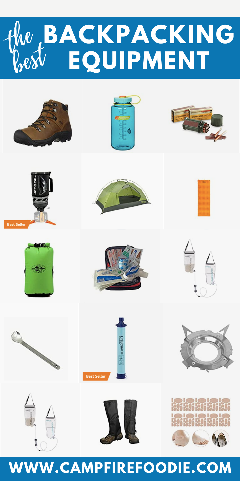 2 day backpacking list best sale