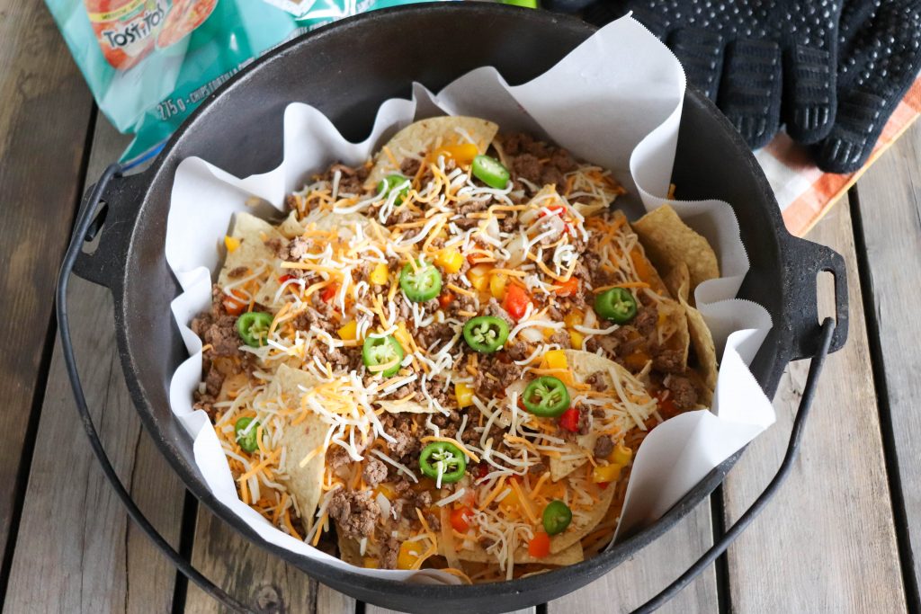 Campfire Dutch Oven Nacho Recipe » Campfire Foodie