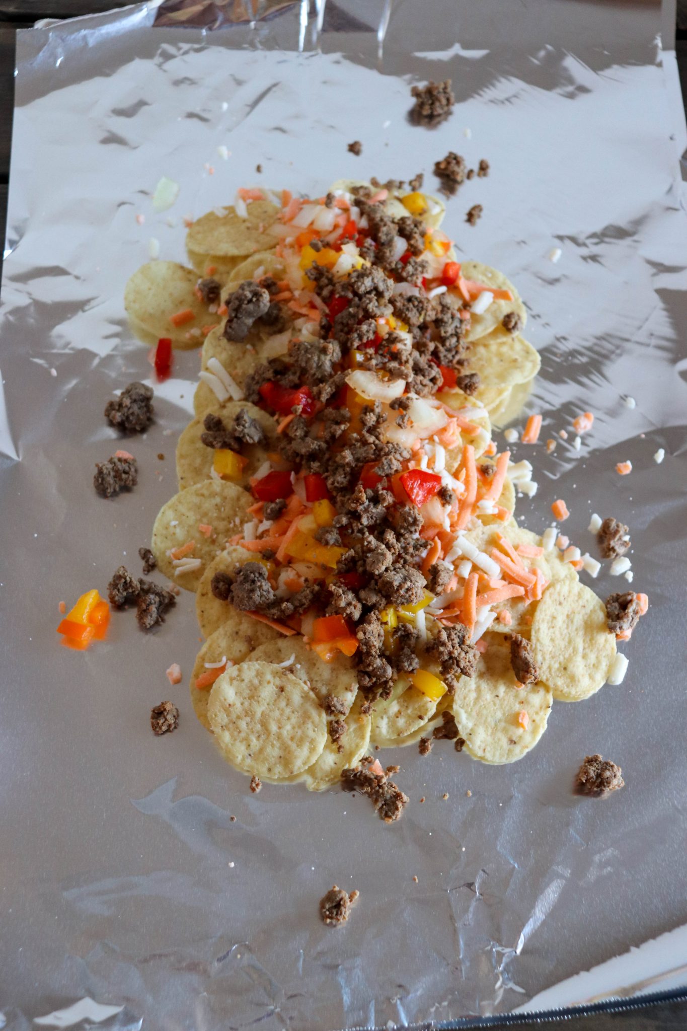 Foil Packet Nacho Recipe » Campfire Foodie