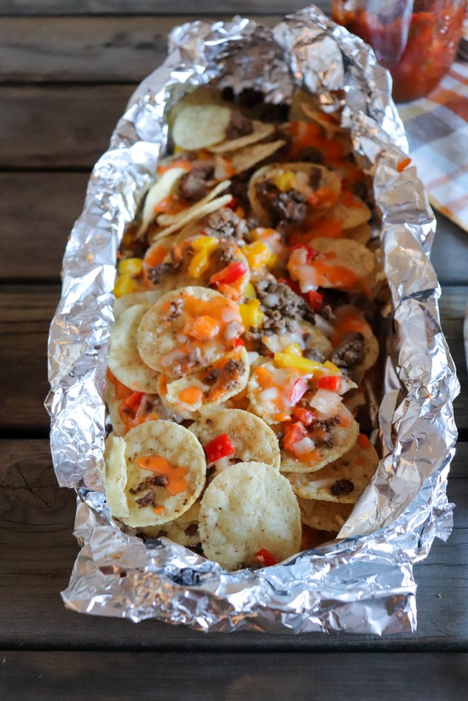 Foil Packet Nacho Recipe » Campfire Foodie