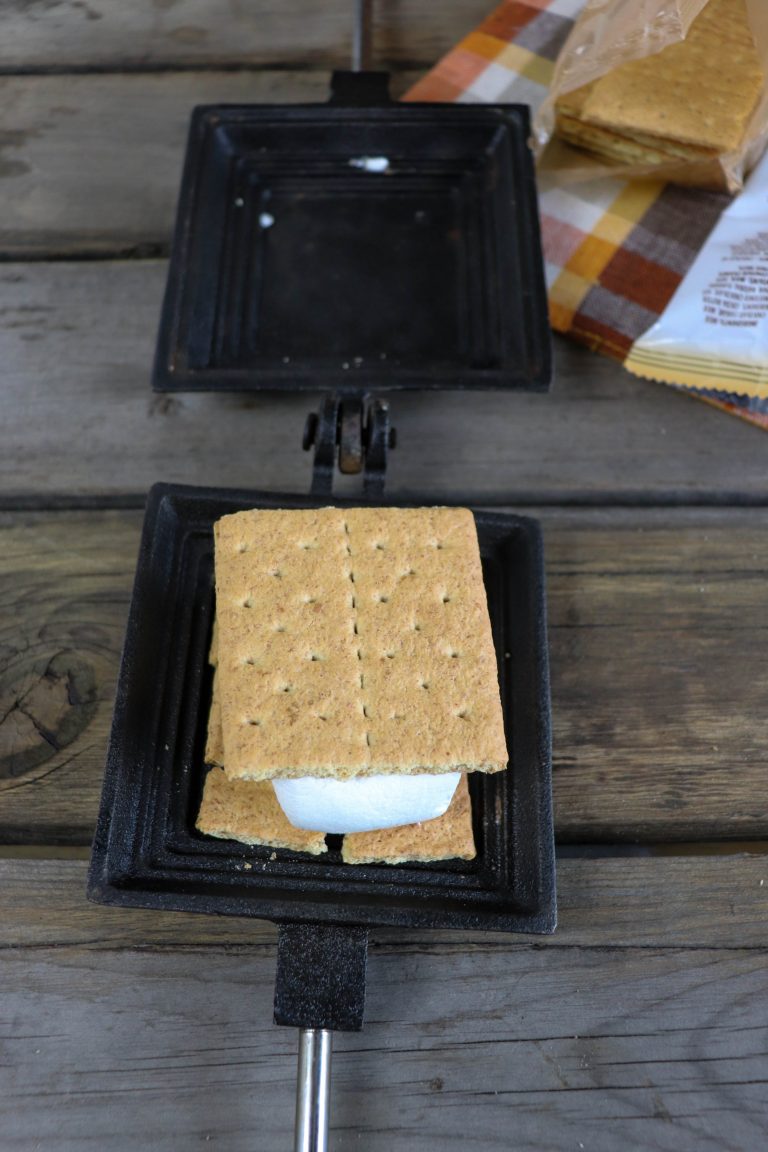 Yummy Pie Iron Smores Recipe » Campfire Foodie