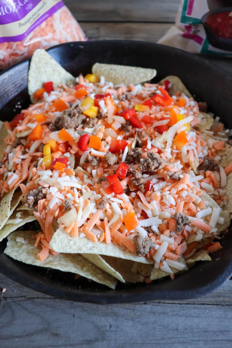 Yummy Skillet Nacho Camping Recipe » Campfire Foodie