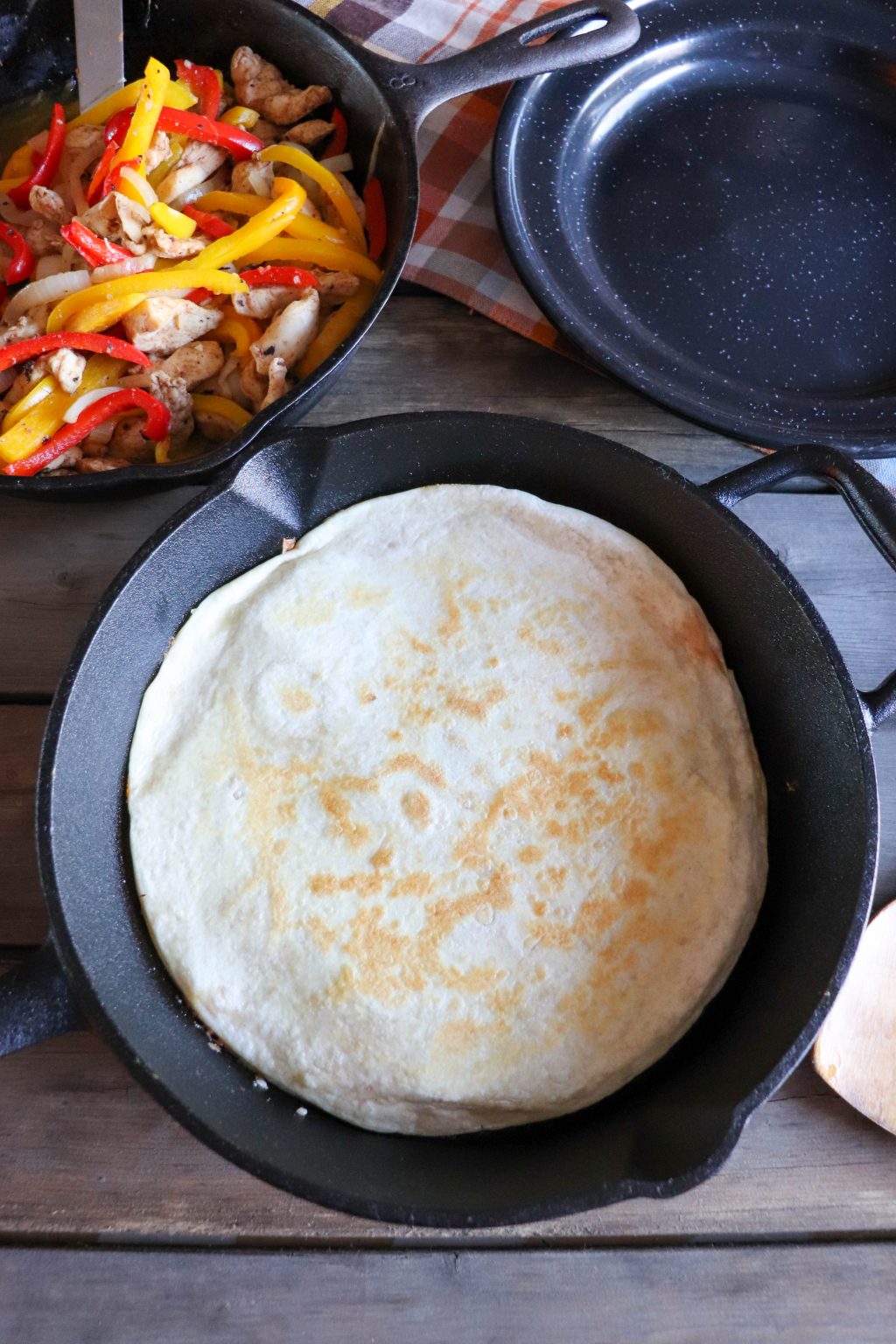 The Best Skillet Quesadilla Recipe » Campfire Foodie