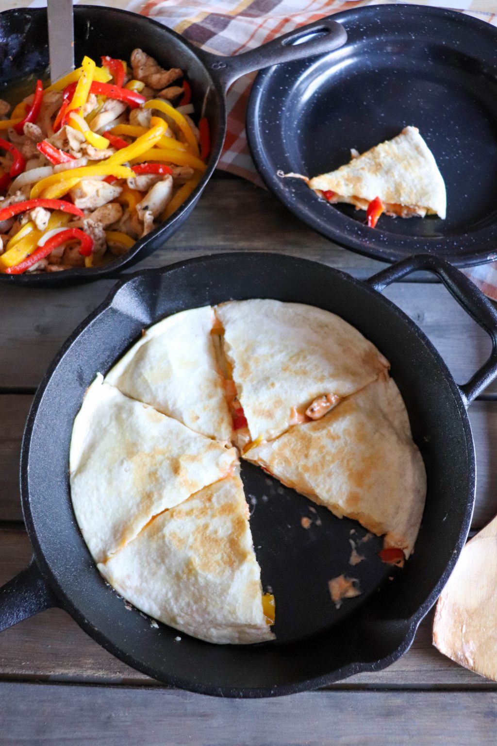 The Best Skillet Quesadilla Recipe » Campfire Foodie