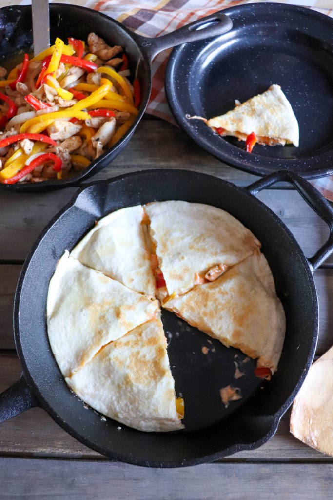 The Best Skillet Quesadilla Recipe » Campfire Foodie