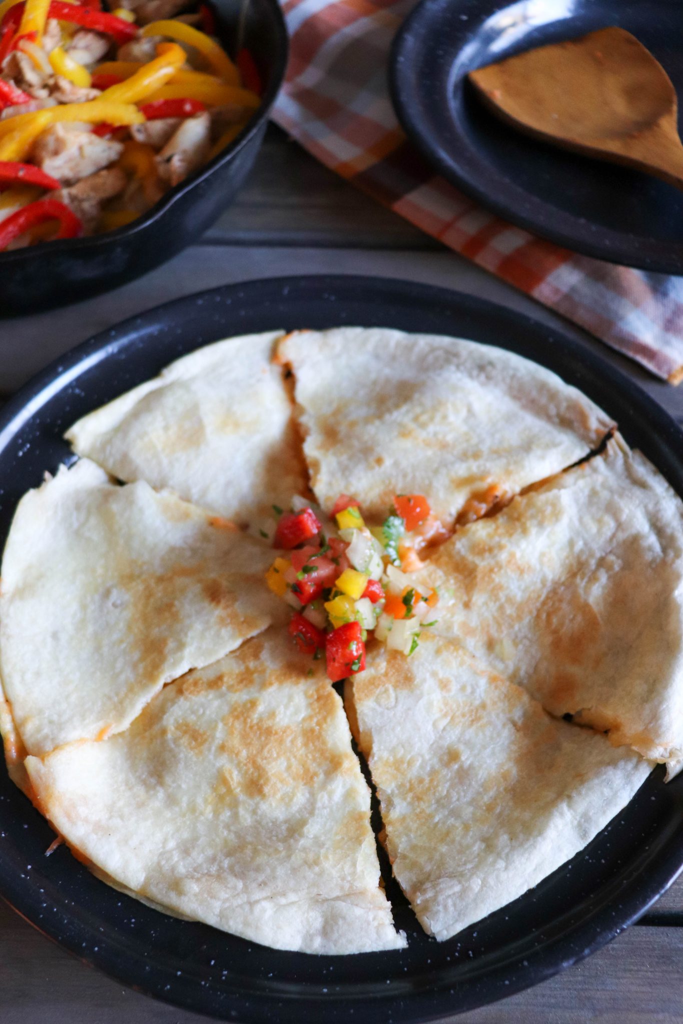 The Best Skillet Quesadilla Recipe » Campfire Foodie