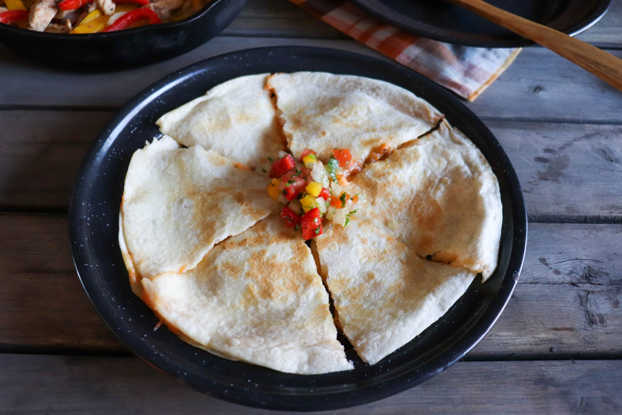 The Best Skillet Quesadilla Recipe » Campfire Foodie