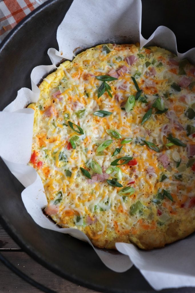 Dutch Oven Breakfast Bake