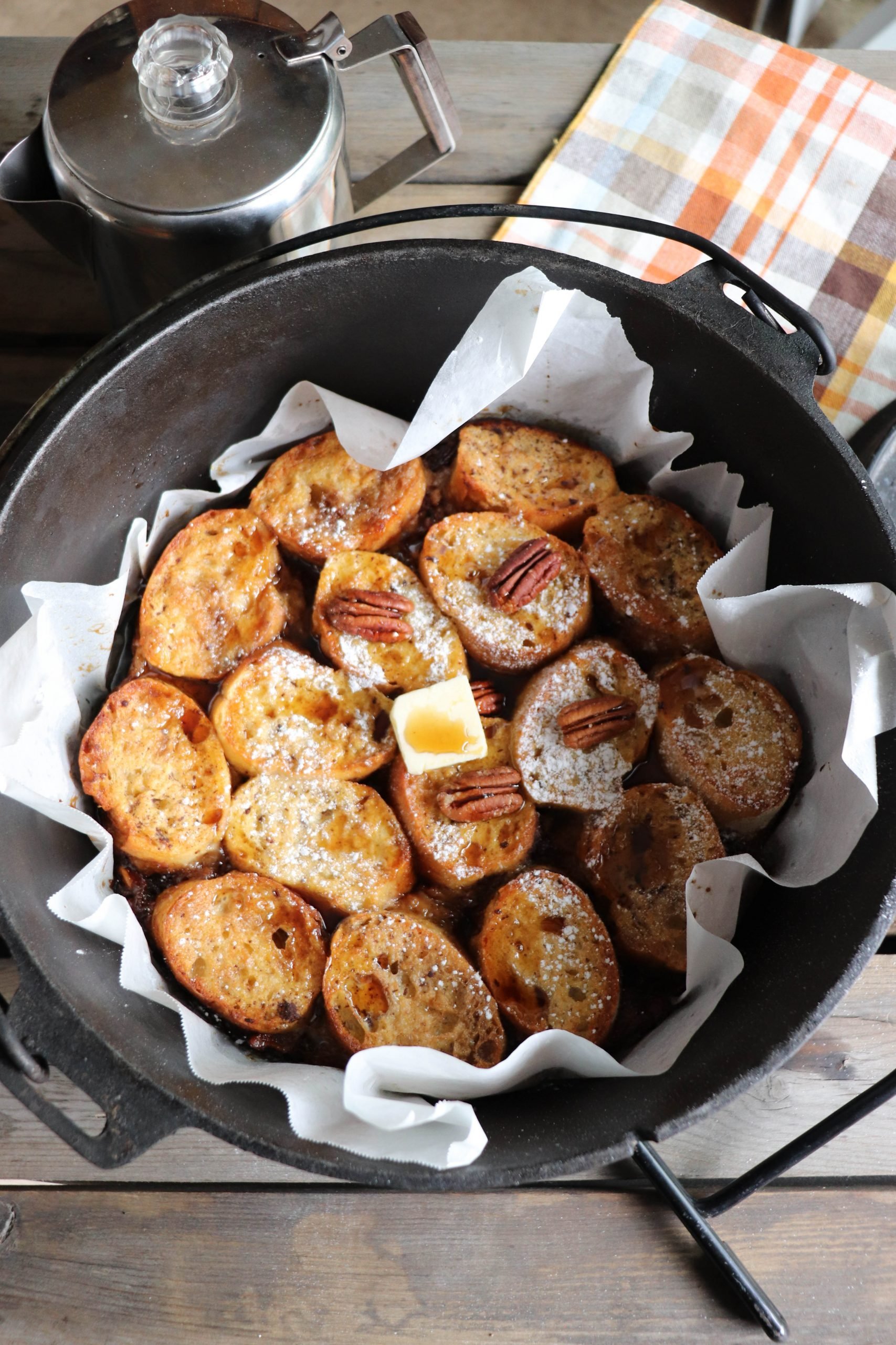 The Best Skillet French Toast Recipe » Campfire Foodie