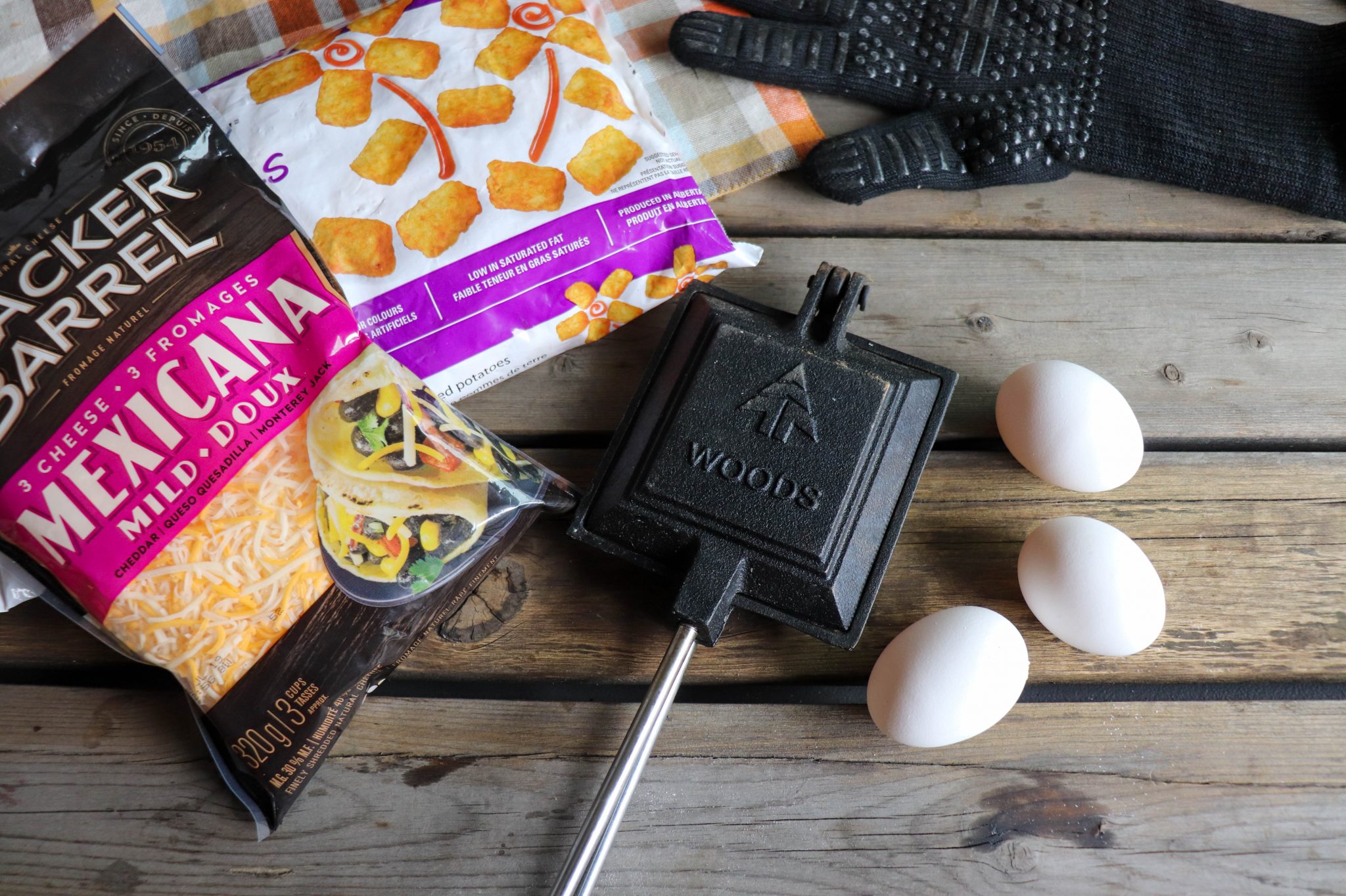 Yummy Pie Iron Breakfast Bake » Campfire Foodie