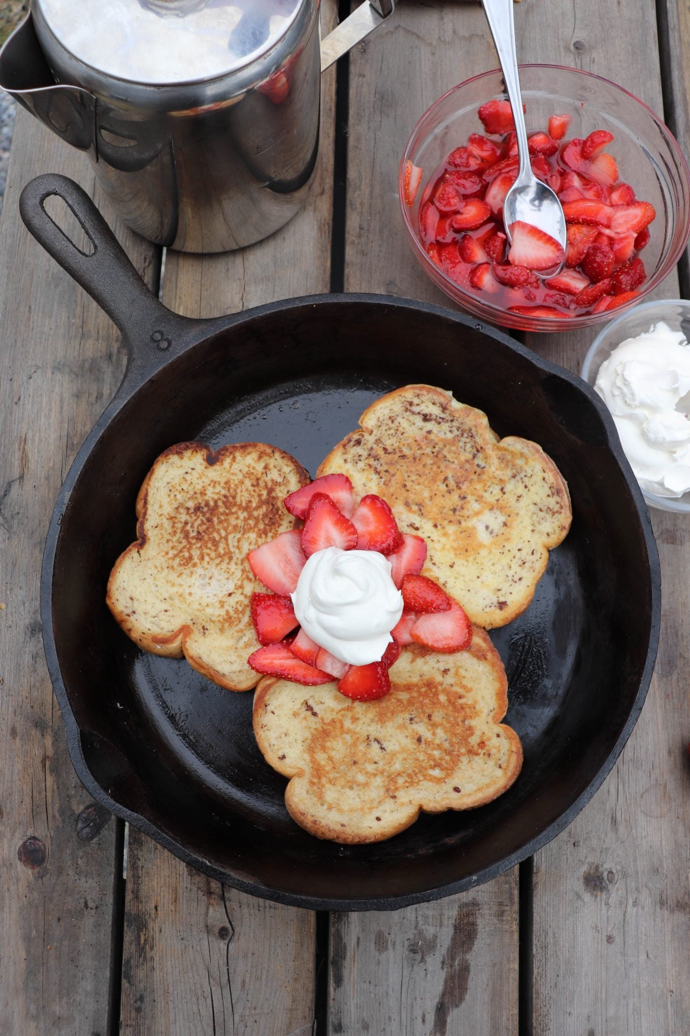 The Best Skillet French Toast Recipe » Campfire Foodie