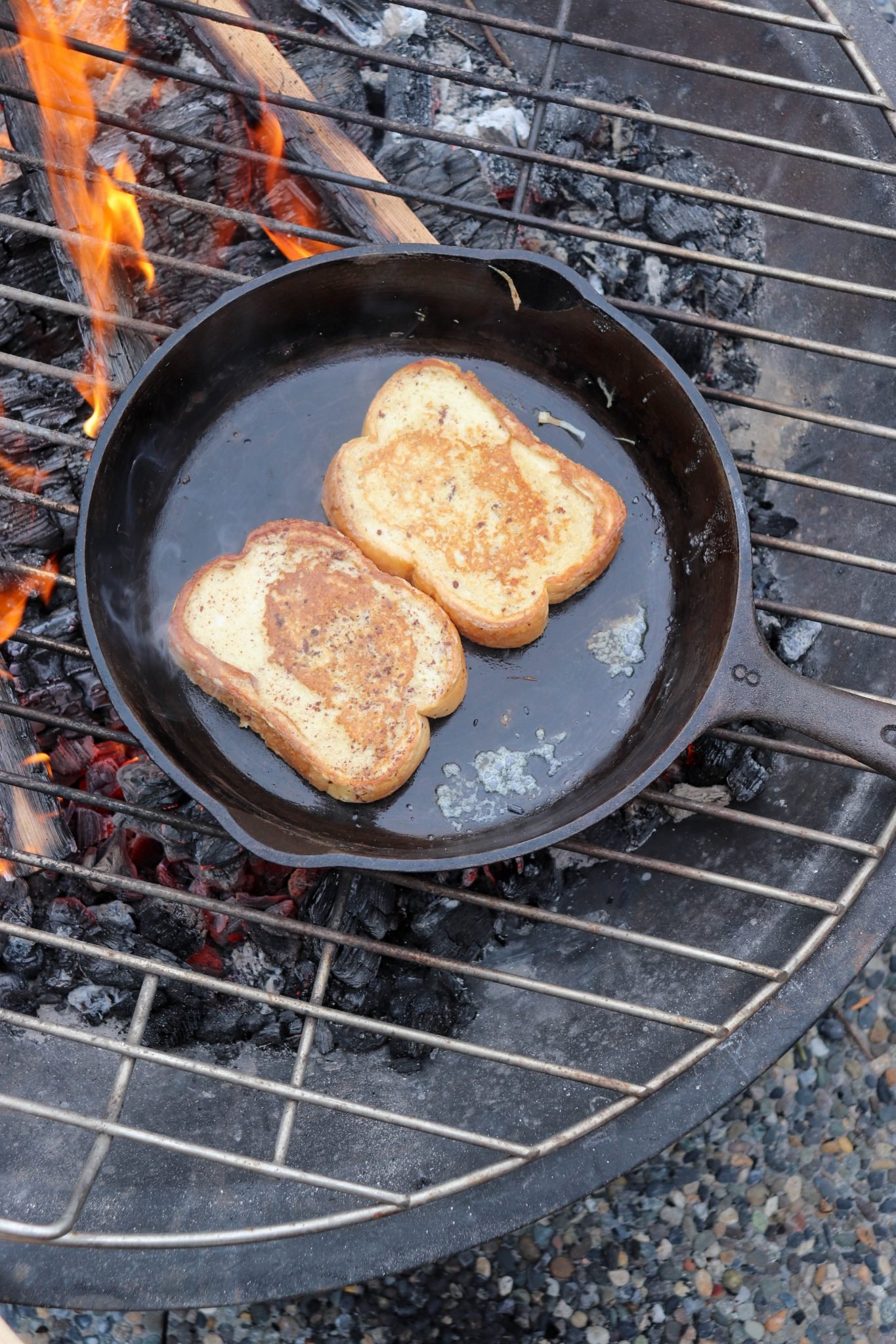 The Best Skillet French Toast Recipe » Campfire Foodie