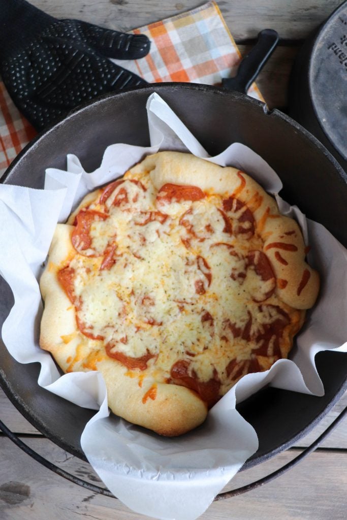 Dutch Oven Pizza