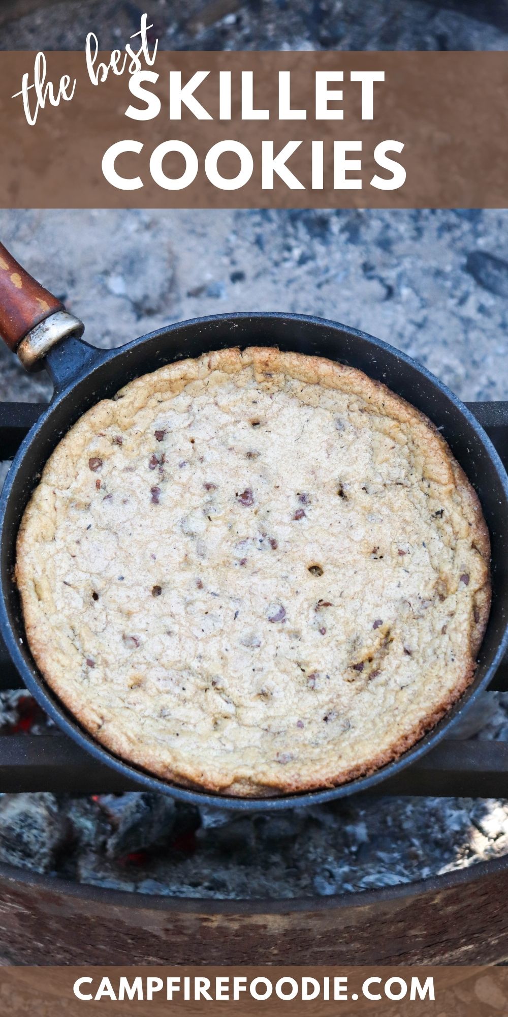 Making Cookies at Camp in a Dutch Oven