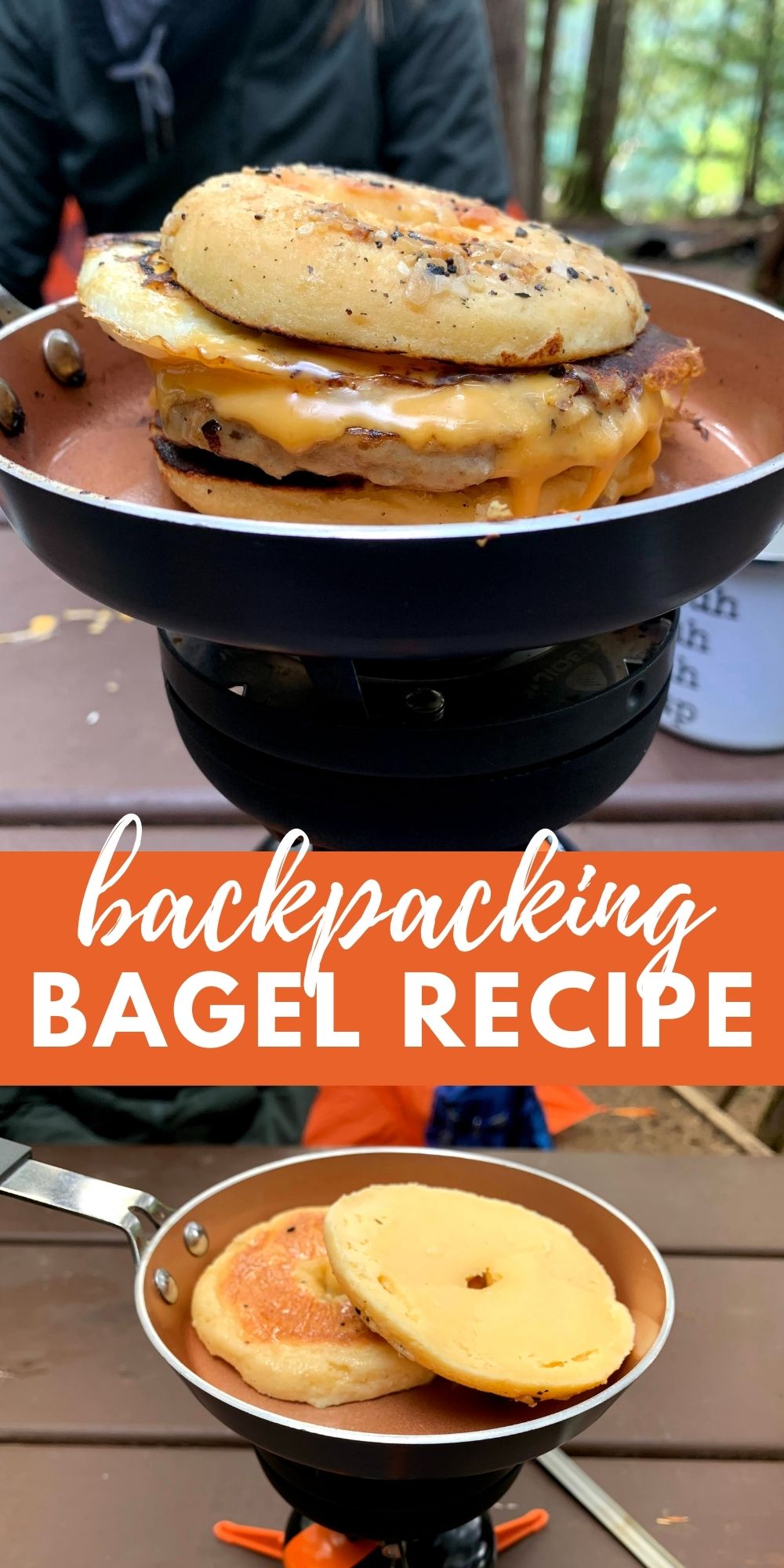 Backpacking Bagel Recipe
