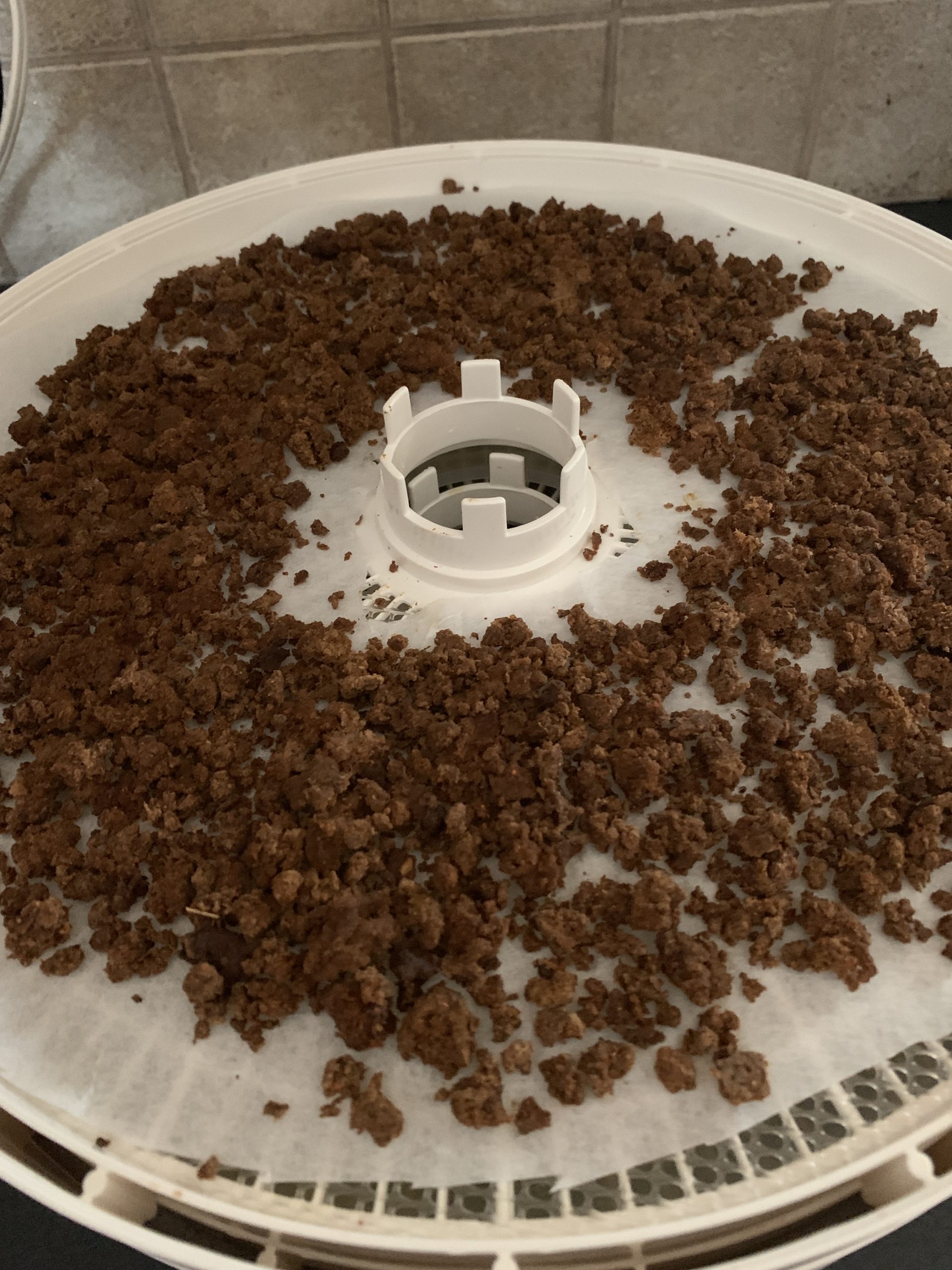 Dehydrated ground beef