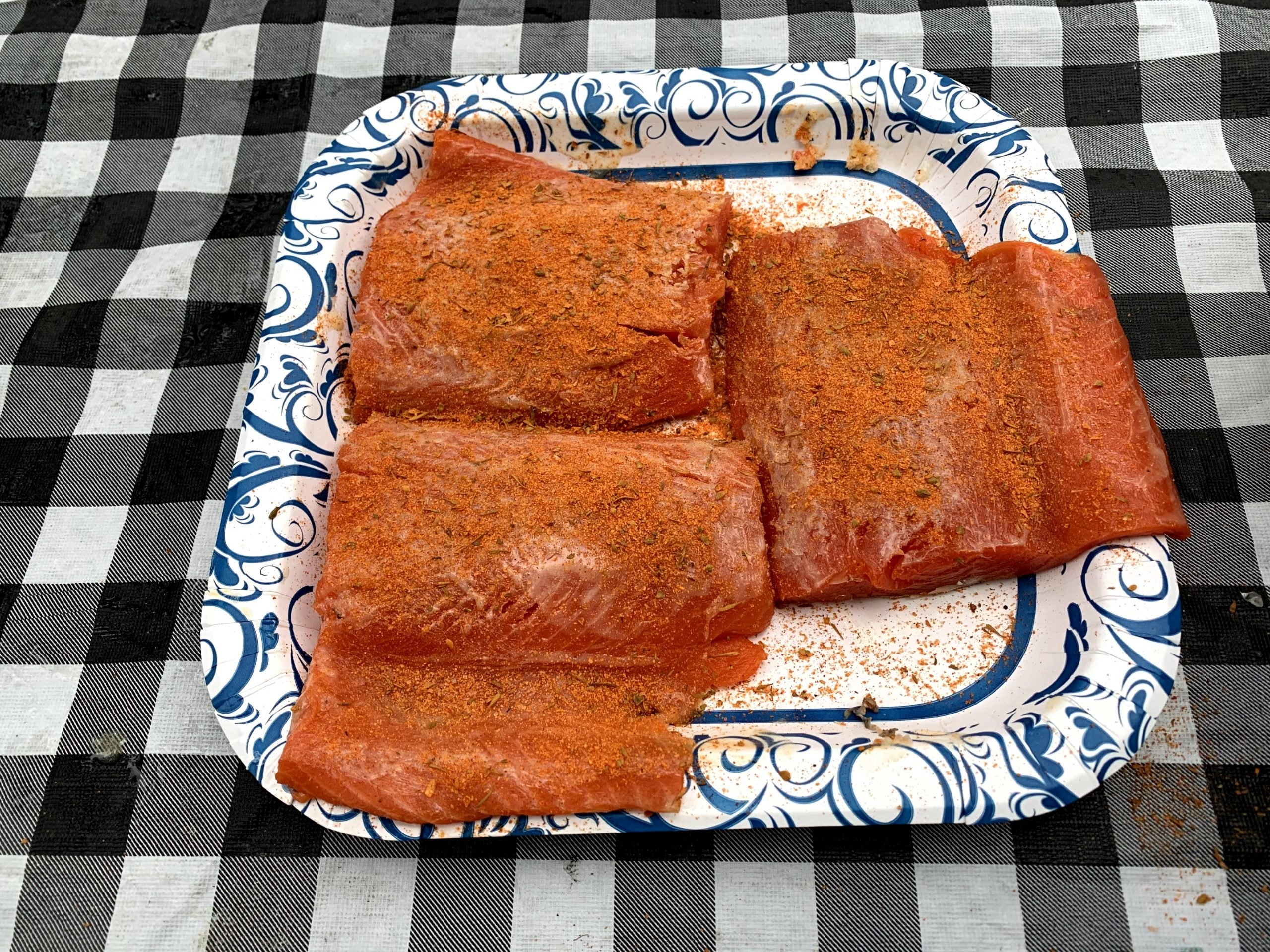 salmon rub