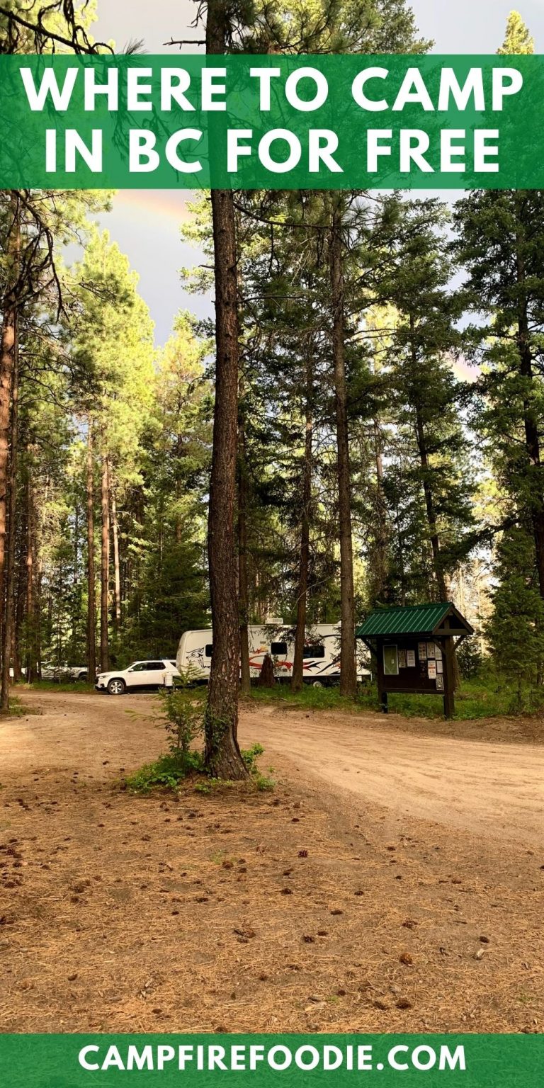 Where to Camp in BC for Free
