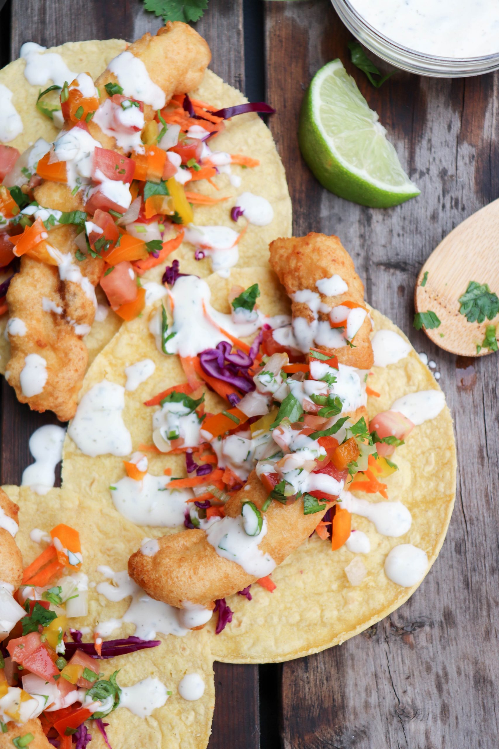 Camping Fish Tacos