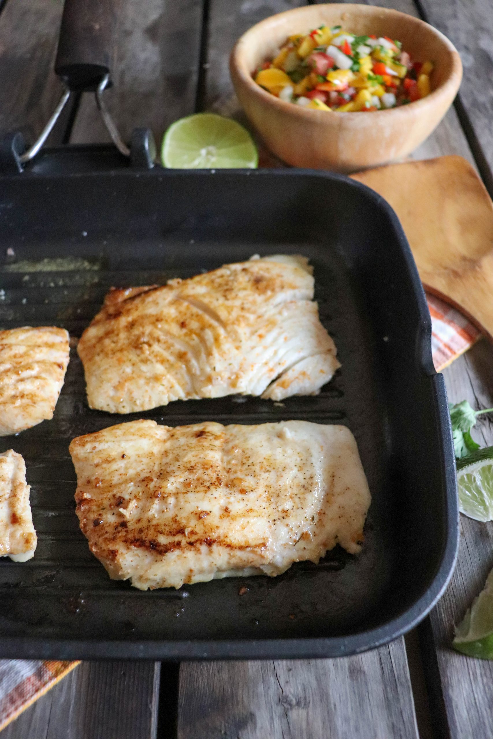 Grilled Halibut Recipe