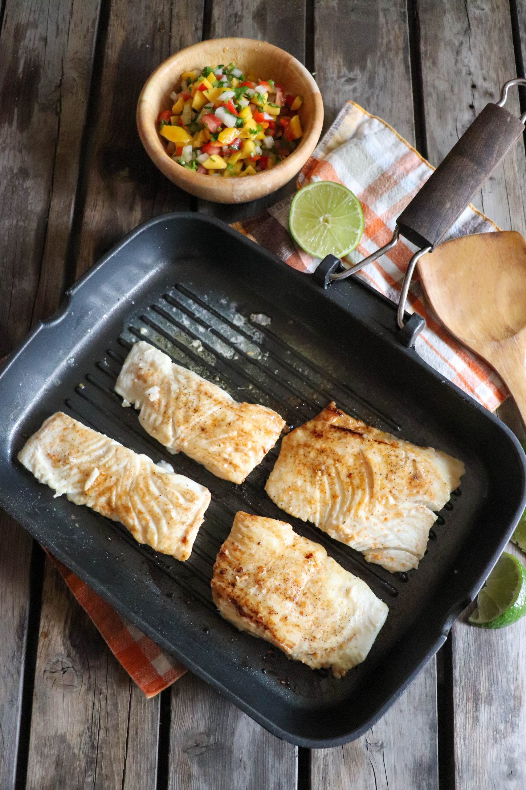 Grilled Halibut Recipe