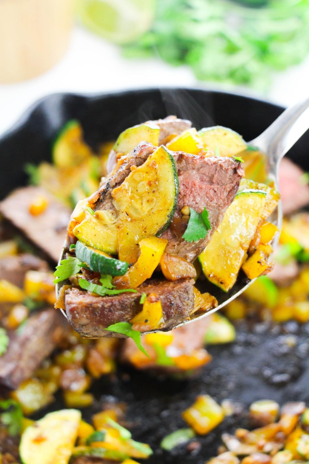 Southwest Skillet Steak Recipe » Campfire Foodie