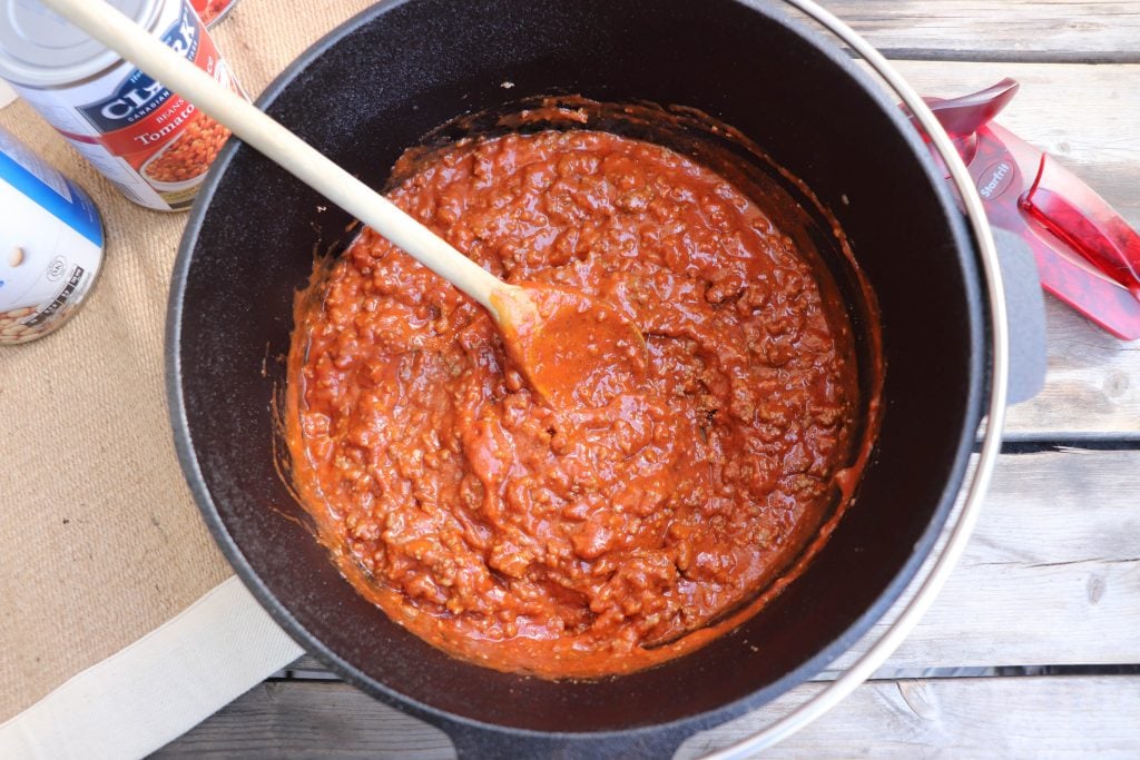 The Best Camping Chili Recipe Process