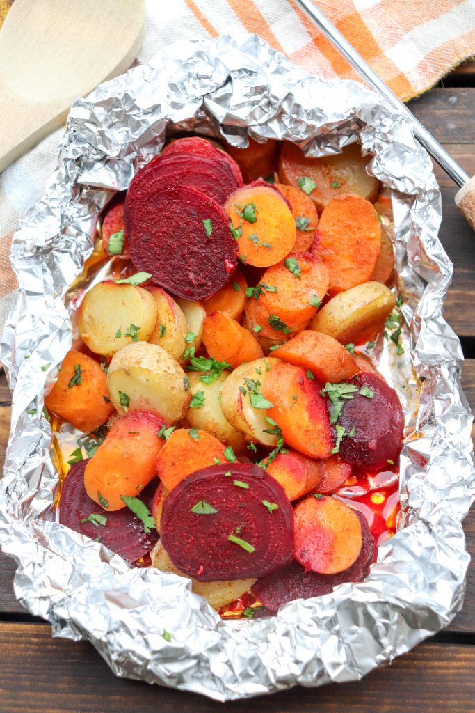 Foil Packet Grilled Vegetables