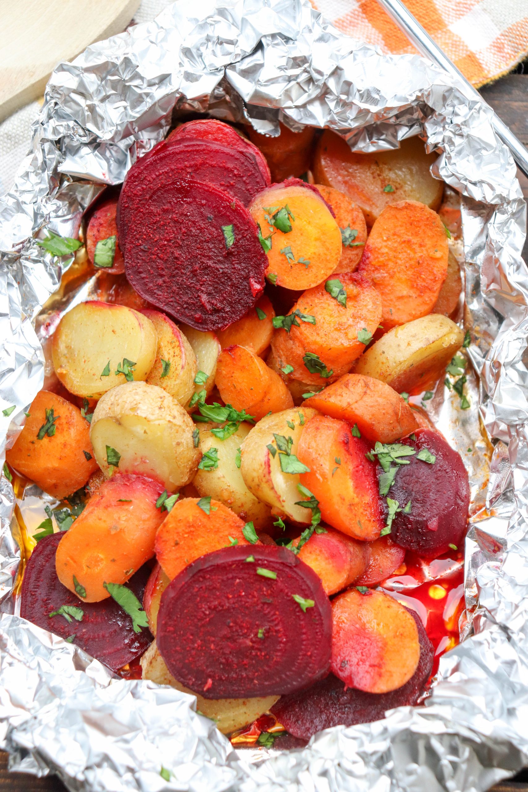Foil Packet Grilled Vegetables Recipe » Campfire Foodie