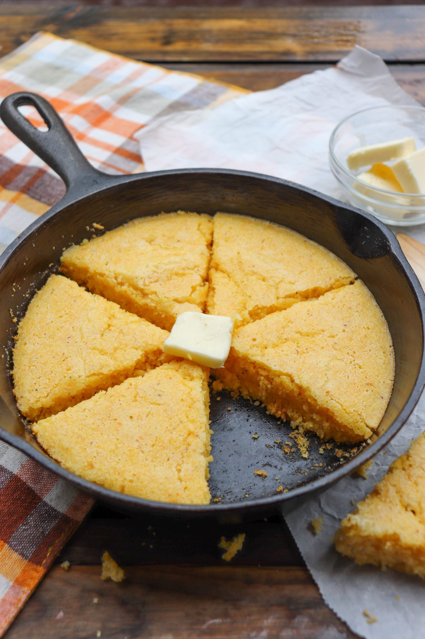 Southern Skillet Corn Bread Recipe » Campfire Foodie