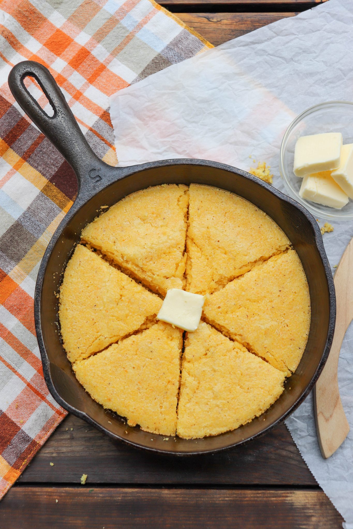 Southern Skillet Corn Bread Recipe » Campfire Foodie
