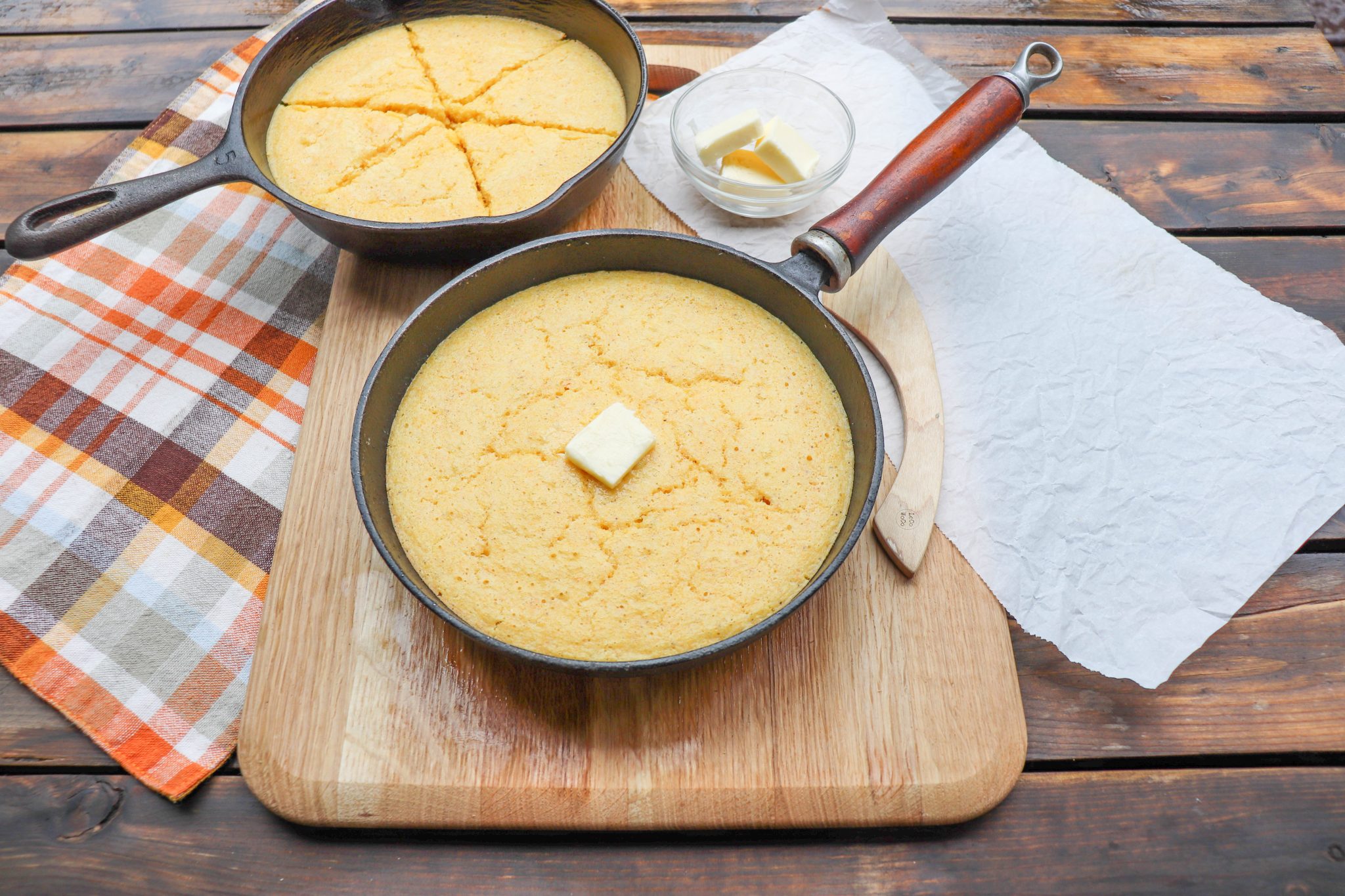 Southern Skillet Corn Bread Recipe » Campfire Foodie