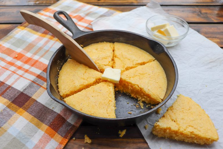Southern Skillet Corn Bread Recipe » Campfire Foodie