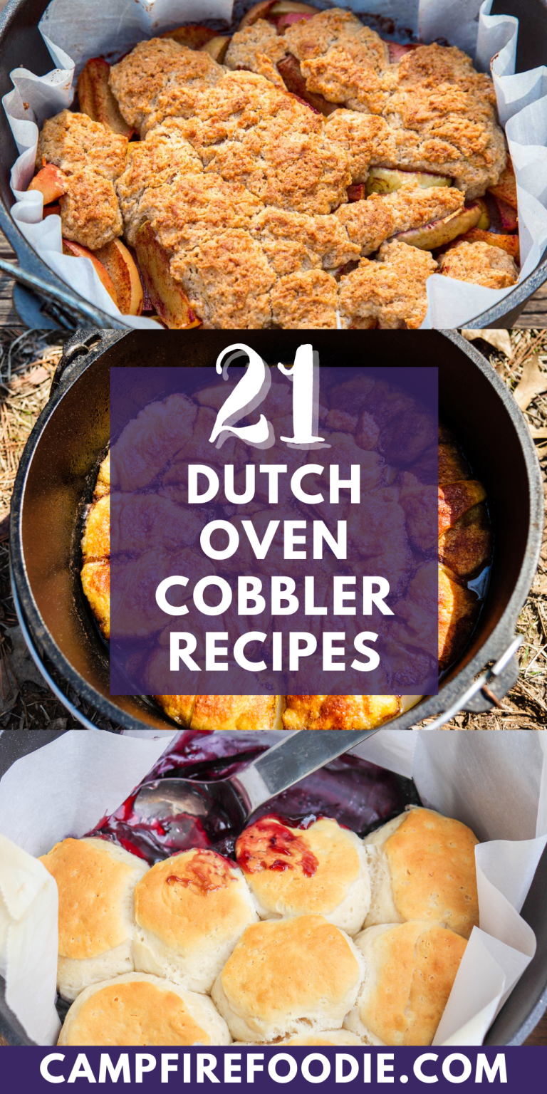 Dutch Oven Cobbler Recipes » Campfire Foodie