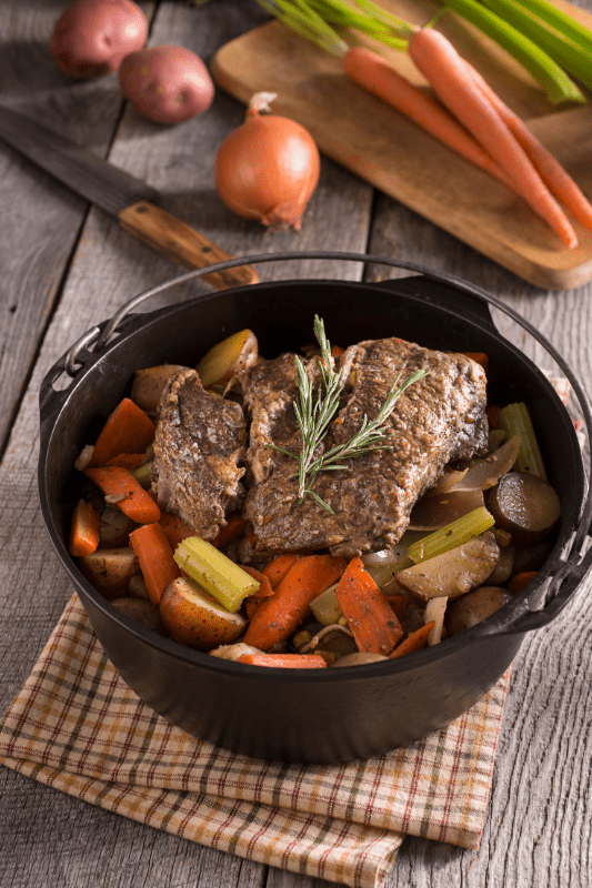 Dutch Oven Pot Roast - Cooking For My Soul