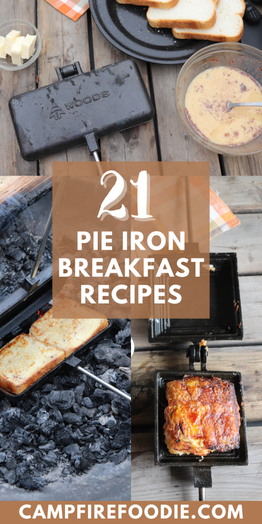 Camping gear: cast iron pie irons