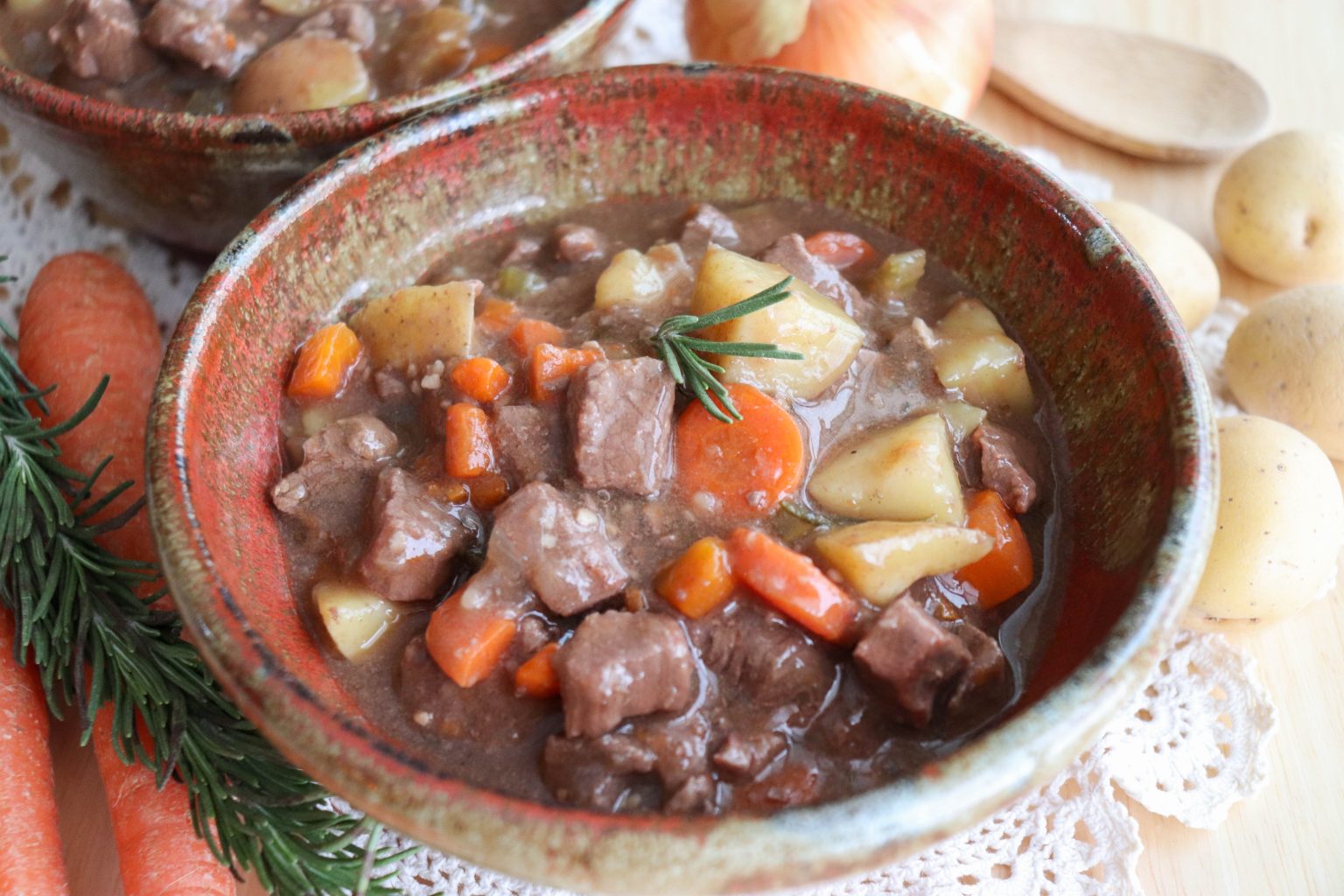 Dutch Oven Camp Stew Recipe » Campfire Foodie