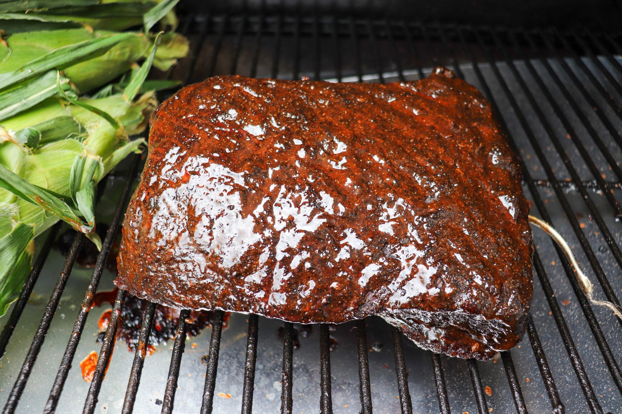 Traeger Smoked Brisket Recipe » Campfire Foodie