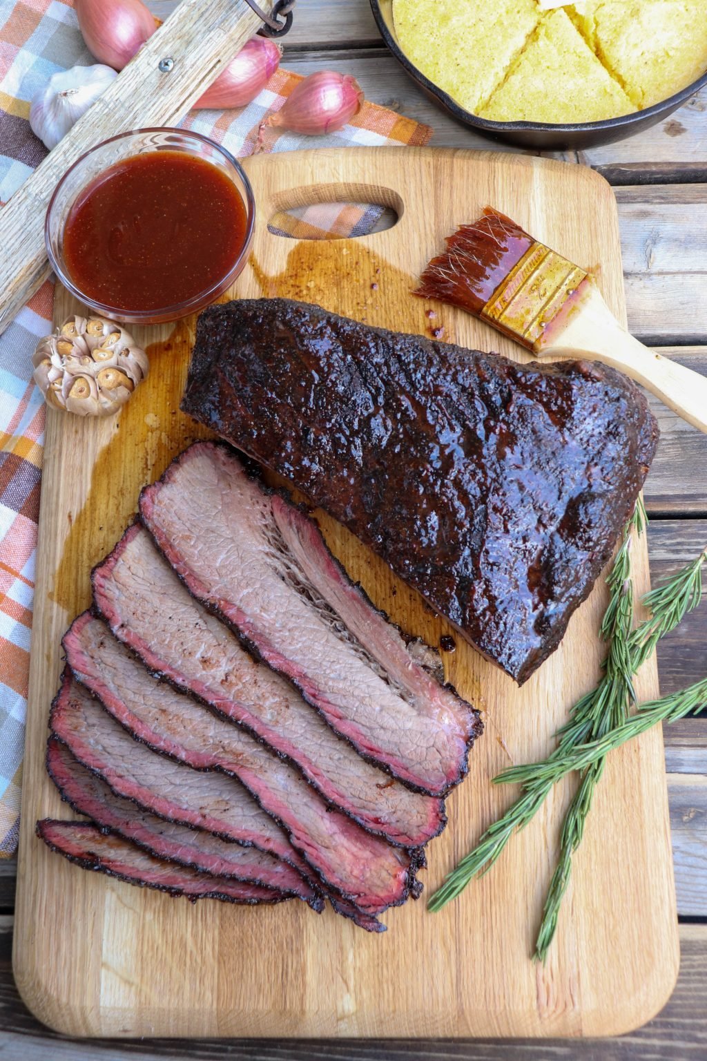 Traeger Smoked Brisket Recipe » Campfire Foodie