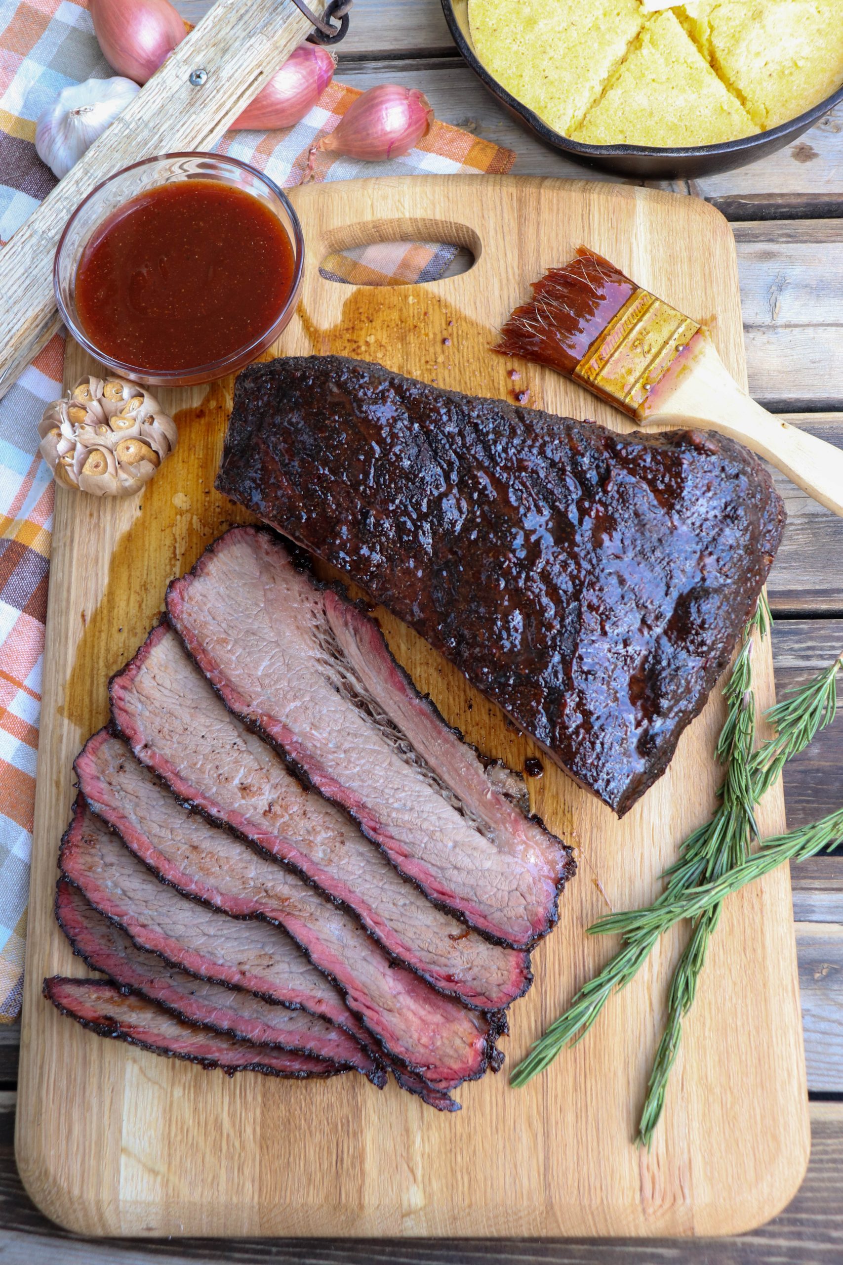 Traeger Smoked Brisket Recipe » Campfire Foodie