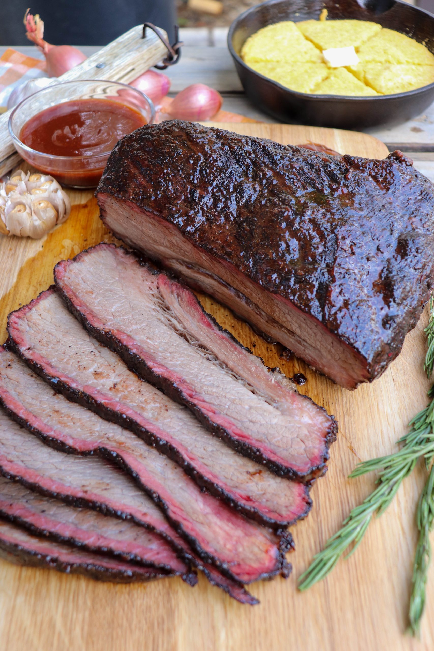 Traeger Smoked Brisket Recipe » Campfire Foodie