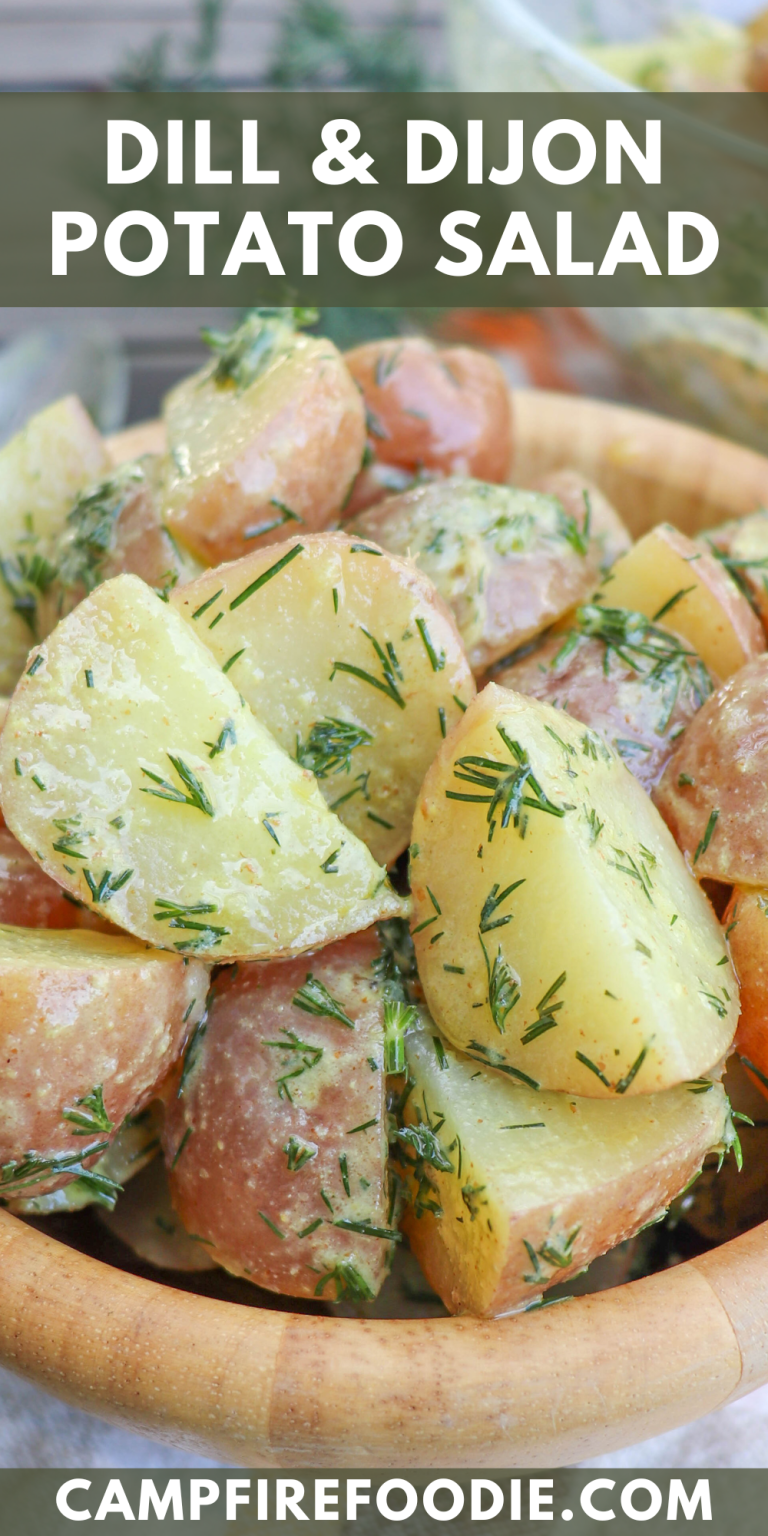 Dill & Dijon Potato Salad » Campfire Foodie